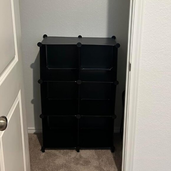 New 6-Cube Storage Organizer, Closet Cabinet Shelf Bookcase for Kids, Bedroom - Picture 9 of 13